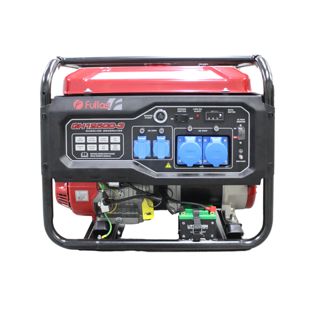 FP12500E 9000W Electric Start Industrial Grade Portable Gasoline Generator Powered by 550cc LONCIN Engine