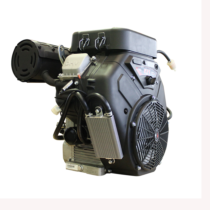 999cc 35HP V Twin Cylinder Gasoline Engine with Low Profile Air Cleaner with CE EPA EURO-V Certificate