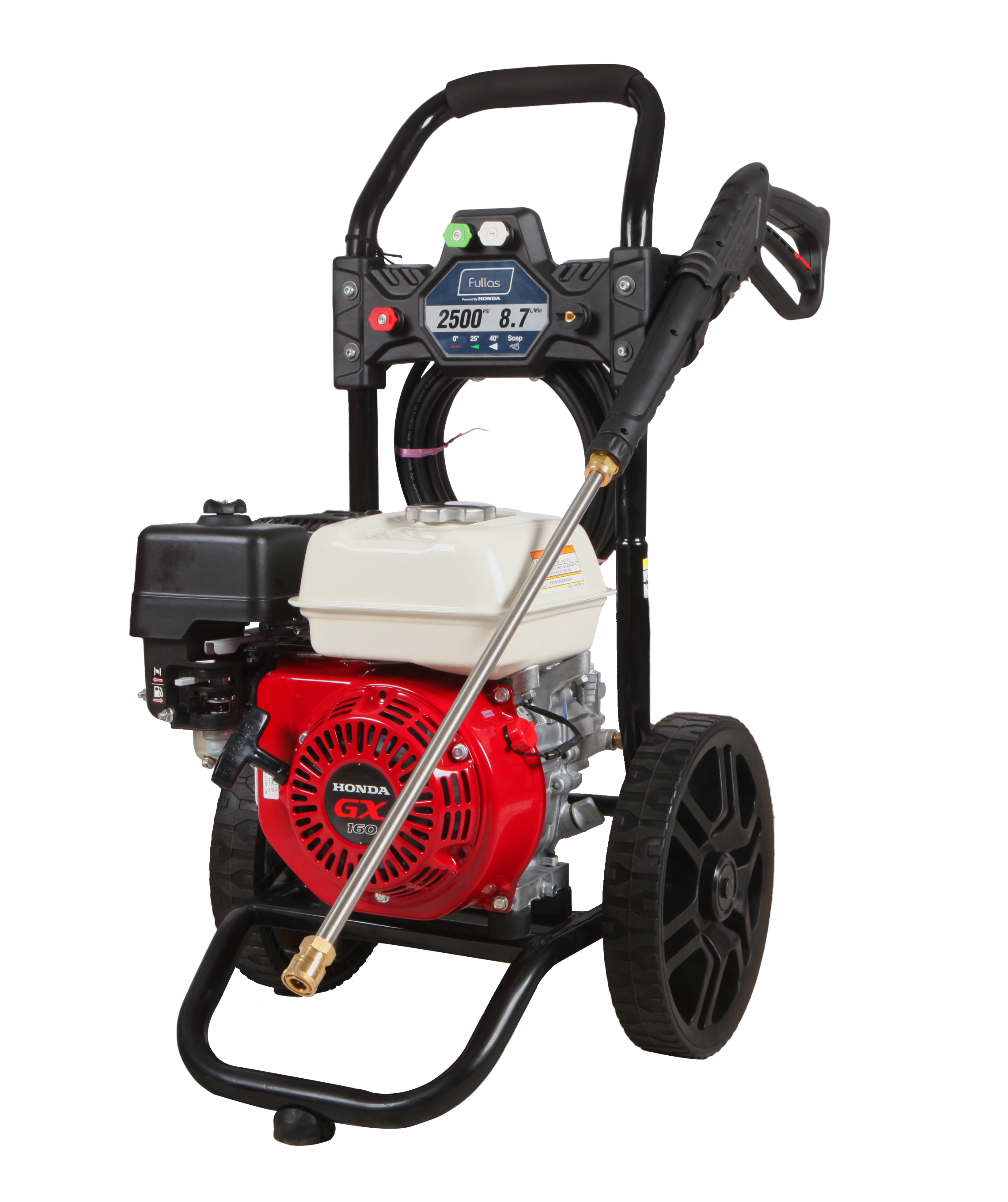  Fullas FPGPW2500H-D 2500PSI / 172bar Gasoline High Pressure Washer Powered by HONDA G160