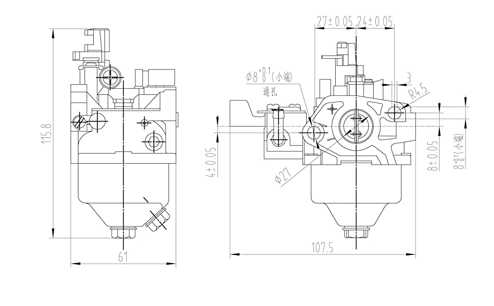 P27 CARBURETOR