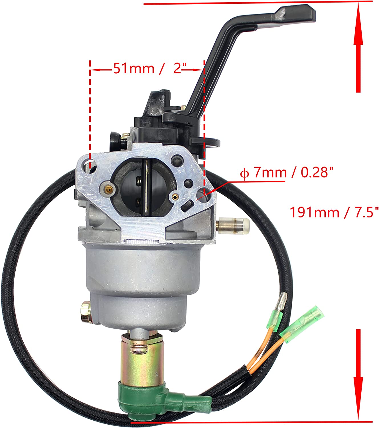 P27-1D Carburetor for Generac GP5000 GP5500 GP6500(E) Champion Generator