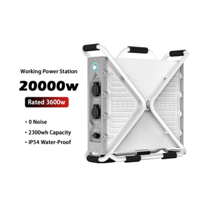 Rated Power 3600W Industrial Application Power Station 20000W Peak Power 2300Wh IP54 Rated for Instagrid Replacement