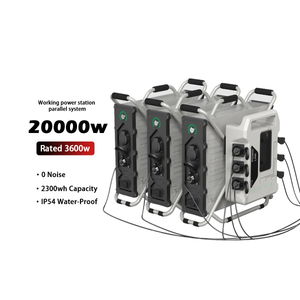 20KW Peak Power Supports Parallel Connection Function Rated 3600W Industrial Application Power Station 2300Wh IP54 Protection