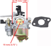 P19 Carburetor for Honda GX200 GP200 168FB 170F 196cc 208cc 212cc 223cc Engine