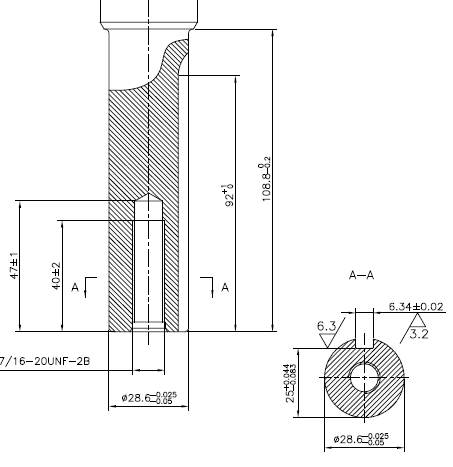 LC2P80F shaft B