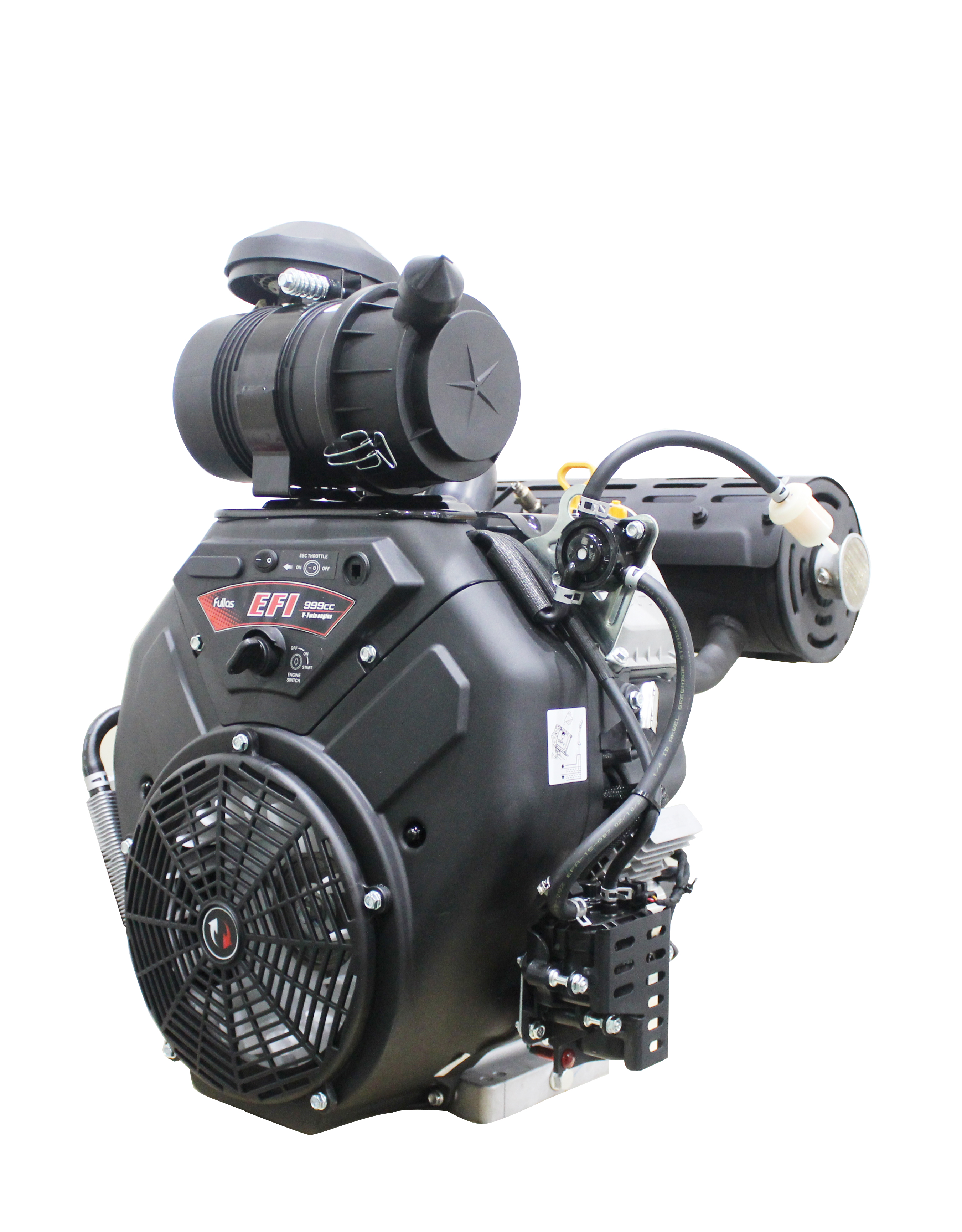 Air-cooled 999CC 40HP EFI V Twin Cylinder Horizontal Gasoline Engine with CE EPA EURO-V